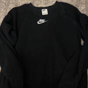 Nike black sweatshirt youth L